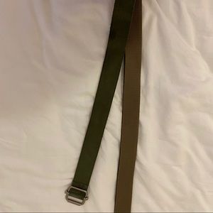 Forest green target belt